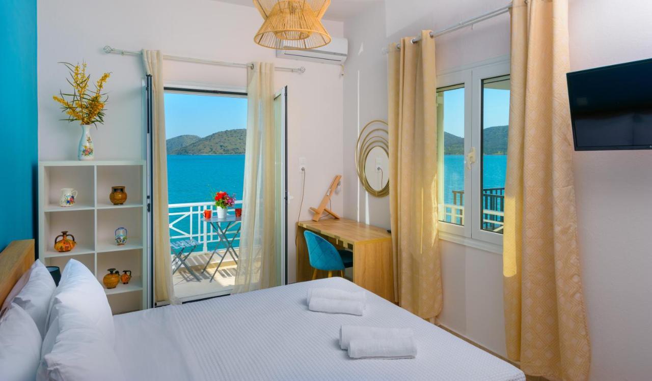 Margarita'S Seafront Luxury Apartment Elounda Buitenkant foto