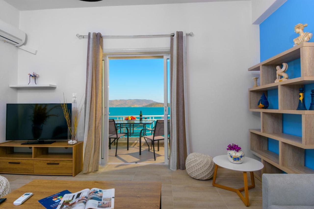 Margarita'S Seafront Luxury Apartment Elounda Buitenkant foto