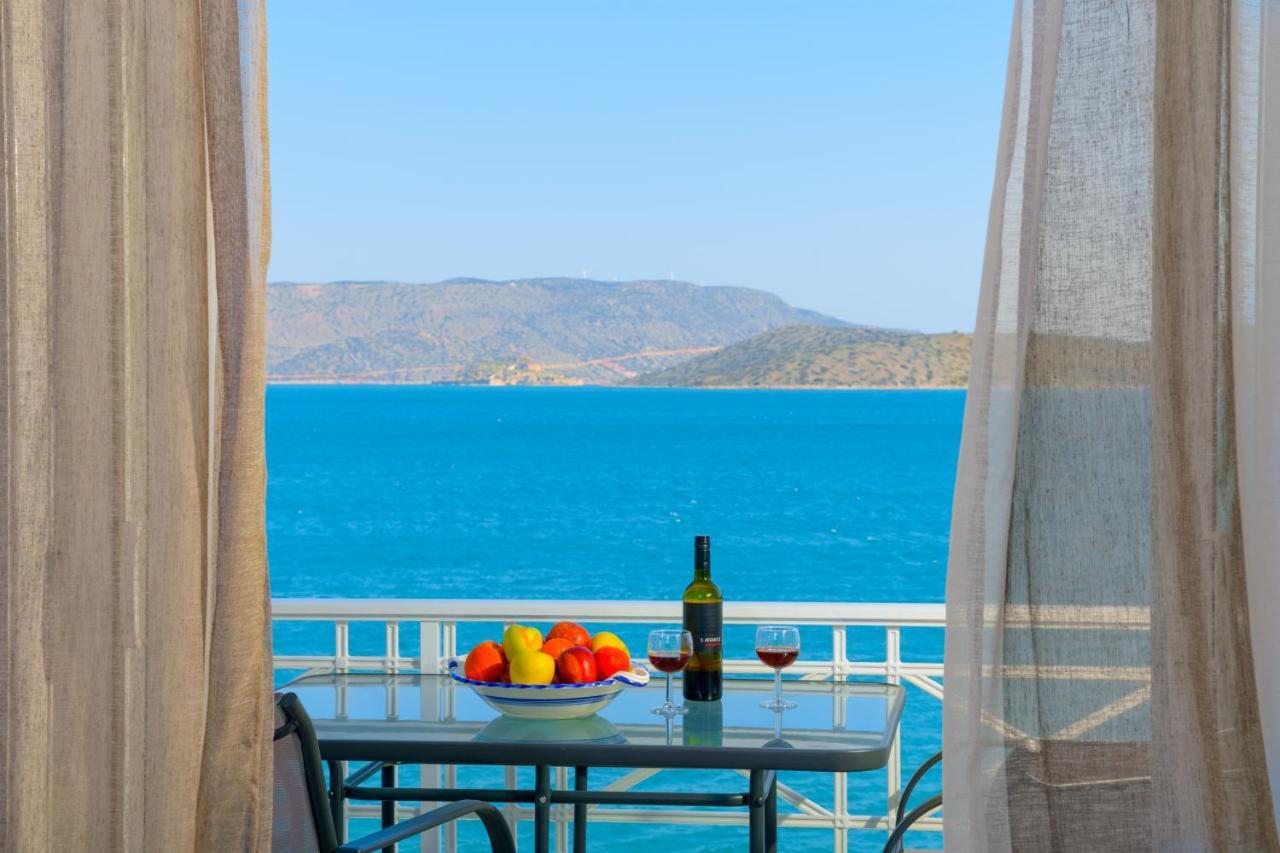 Margarita'S Seafront Luxury Apartment Elounda Buitenkant foto