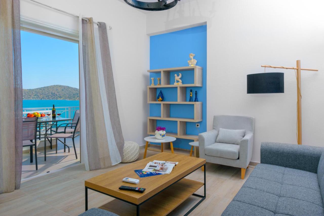 Margarita'S Seafront Luxury Apartment Elounda Buitenkant foto