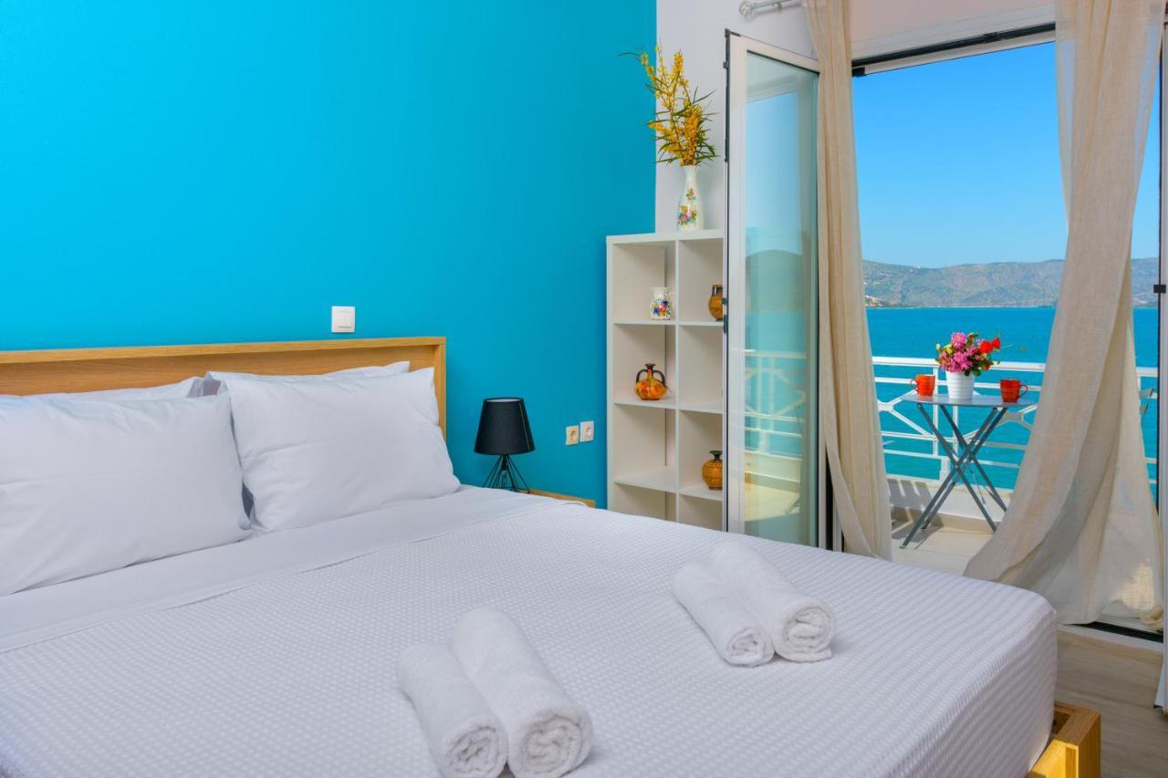 Margarita'S Seafront Luxury Apartment Elounda Buitenkant foto
